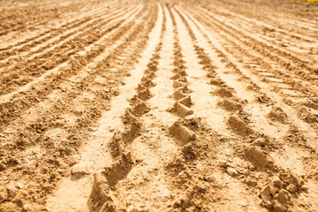 The tire tread mud background