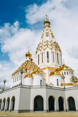 Fototapeta na wymiar All Saints Church In Minsk, Republic of Belarus. 