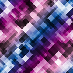 Abstract geometric pattern with color gradient.