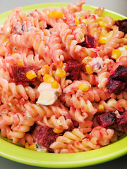 Fusilli with blue cheese