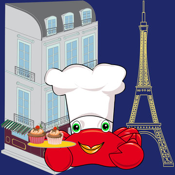 Le crabe  chef à Paris.
