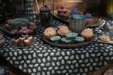 sweets wedding table