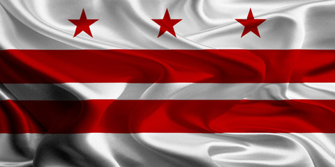 USA City Flags: Washington, D.C.