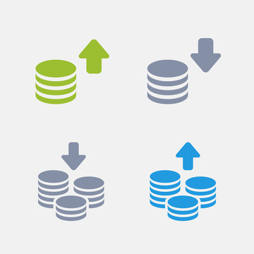 Coin Stacks | Granite Alternative Icons