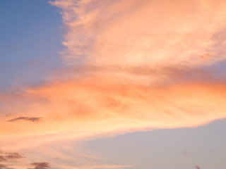 Sky and cloud