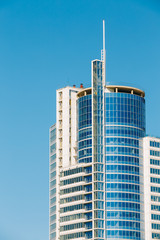 Fototapeta premium Business Center Royal Plaza -Skyscraper on Pobediteley Avenue in