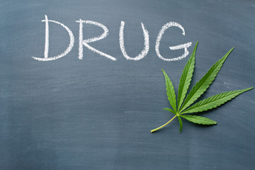cannabis leaf