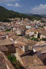 Fototapeta na wymiar Panoramic view of Capdepera - Majorca