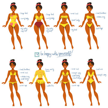 Woman Body Types Stock Illustrations – 1,589 Woman Body Types