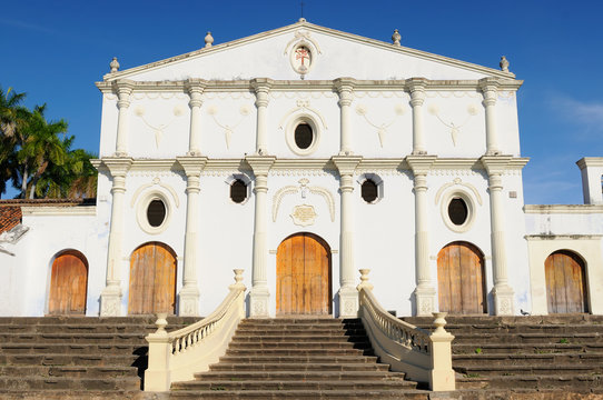 Nicaragua, View on the San Francisco churchin Granada