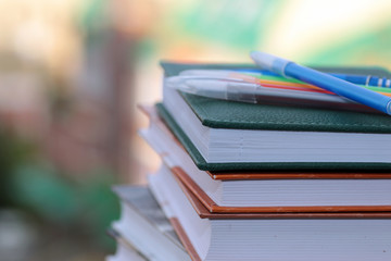 pen pencil study textbooks