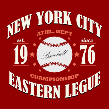 Baseball t-shirt graphic design