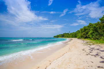 Isla Zapatilla at Bocas del Toro Province in Panama