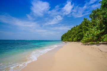 Isla Zapatilla at Bocas del Toro Province in Panama