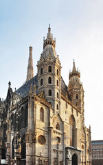 Fototapeta na wymiar St. Stephen cathedral in Vienna. Austria