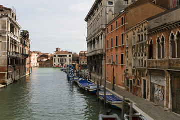 Fototapeta na wymiar Street views of Venice, Italy.