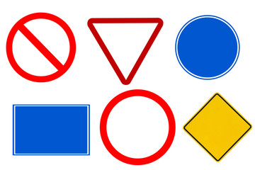 Signs, traffic
