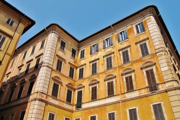 Fototapeta na wymiar Palazzo in Rom