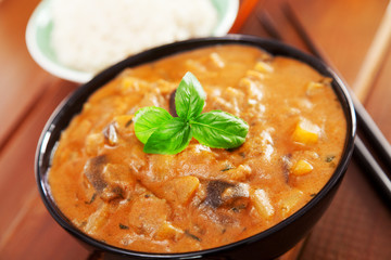Vegetarian thai curry
