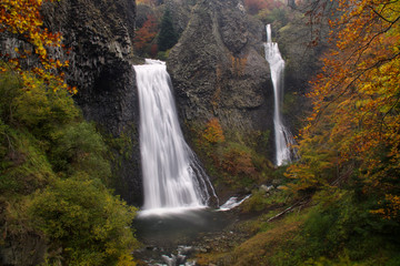 Fototapeta premium Falls of RAY PIC. France. Ardèche.