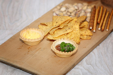 Beer nachos
