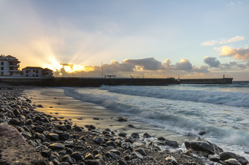 The coast of Tenerife