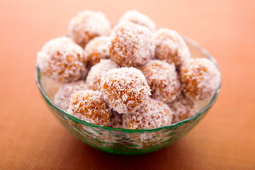 Homemade coconut candies