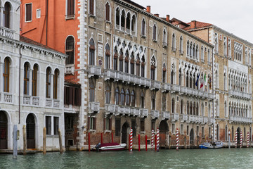Street views of Venice, Italy.