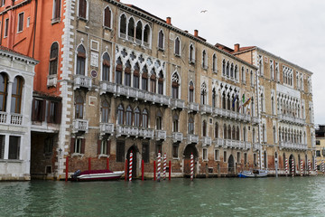 Fototapeta na wymiar Street views of Venice, Italy.