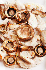 Chicken with mushrooms