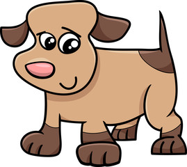 puppy dog cartoon illustration