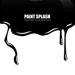 Paint splash design 