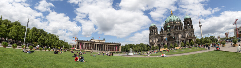 berlin museumsinsel and berliner dom high resolution panorama © Tobias Arhelger