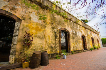 old Jail in old town in Panama city