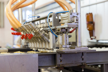 Automatic production line of ice cream