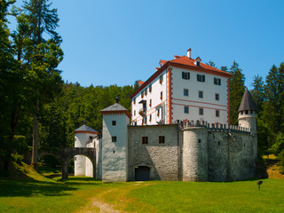 Fototapeta na wymiar Sneznik Castle