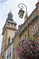 Moulins, la torre civica  - Alvernia, Francia
