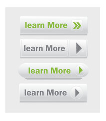 white learn more button design collection