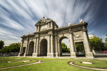 Fototapeta na wymiar Puerta de Alcala. Madrid. Spain