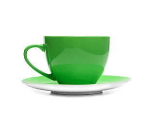 Green cup.