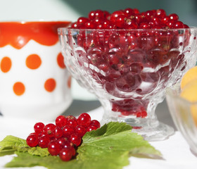 Berries on the table