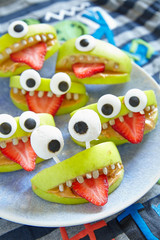 Spooky Halloween party monsters