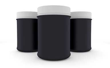 Realistic packaging rounded