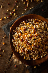 Raw Organic Multi Colored Calico Popcorn