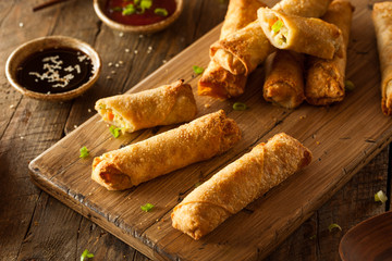Homemade Fried Pork EggRolls