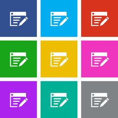App Icon Metro Style - 9 Colors