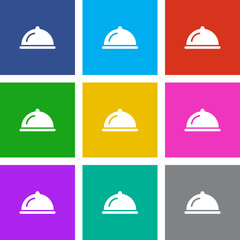 Fototapeta premium App Icon Metro Style - 9 Colors