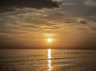 Морской закат
