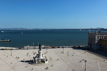 Miradouro do Arco da Rua Augusta/Augusta Street Arch Viewpoint - Lisboa, Portugal