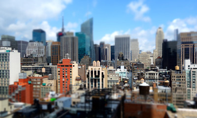 Fototapeta na wymiar Midtown Manhattan Buildings